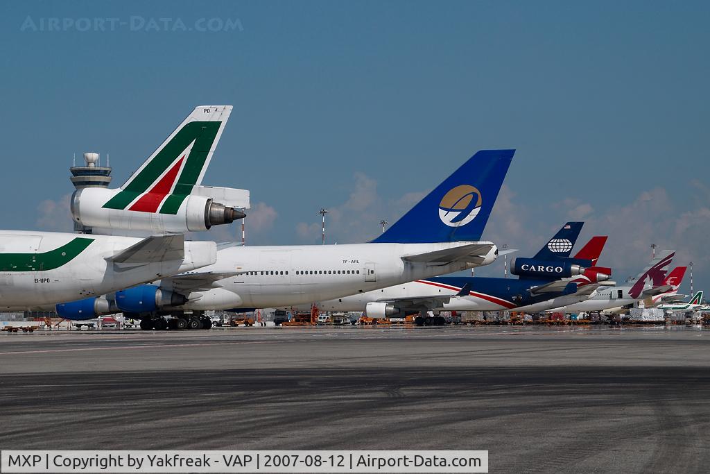Malpensa International Airport, Milan Italy (MXP) - Cargo ramp