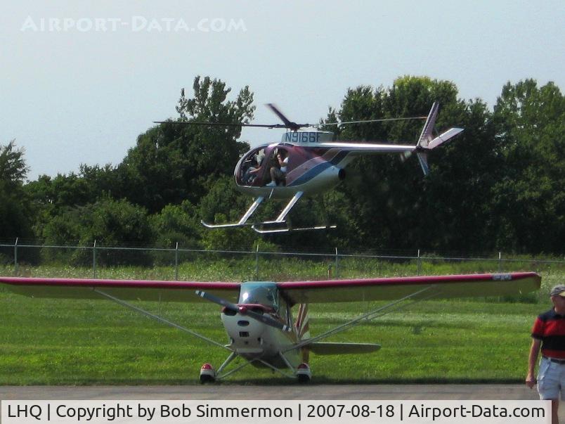 Fairfield County Airport (LHQ) - Helicopter rides (N9166F) at Wings of Victory Airshow - Lancaster, OH