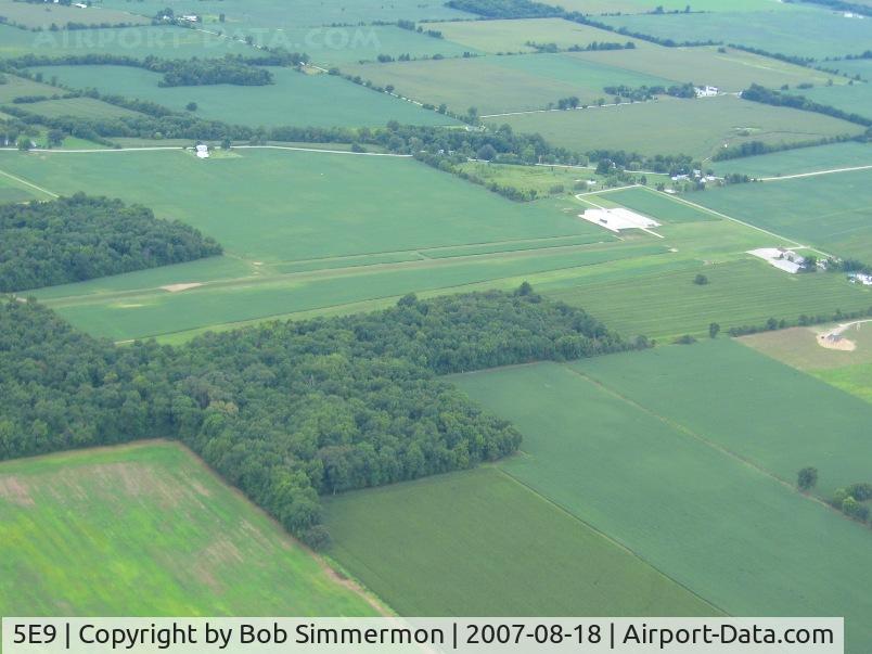 Packer Airport (5E9) - Looking SW from 2500'
