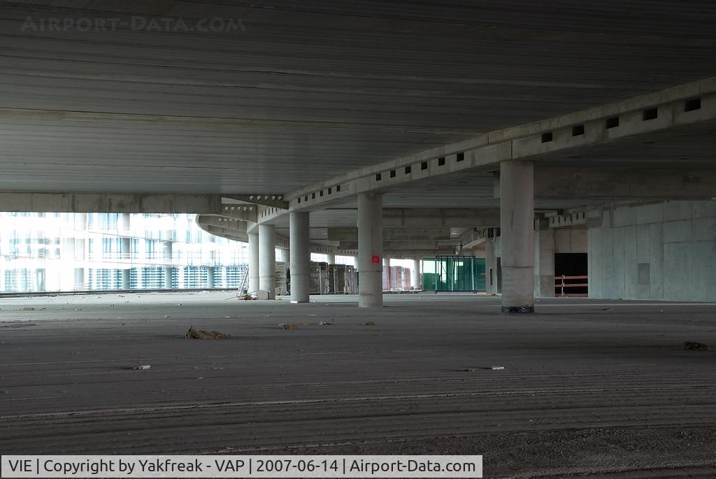 Vienna International Airport, Vienna Austria (VIE) - Terminal Skylink construction area