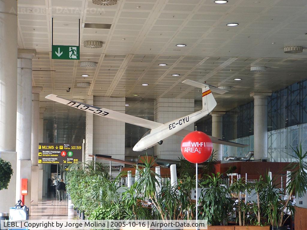 Barcelona International Airport, Barcelona Spain (LEBL) - Terminal C, Wi-Fi area.