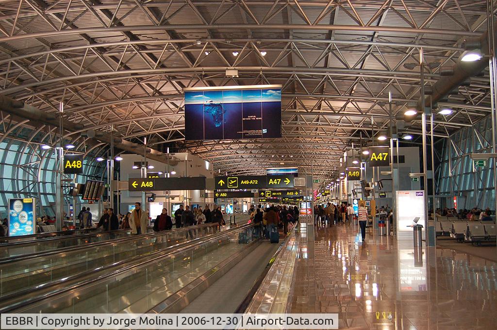 Brussels Airport, Brussels / Zaventem   Belgium (EBBR) - Zaventem Airport, Terminal 1.