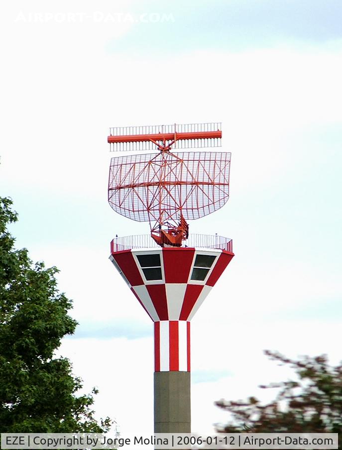 Ministro Pistarini International Airport (Ezeiza International Airport), Ezeiza, Buenos Aires Province Argentina (EZE) - Thompson radar - ACC Baires (Control of Area Center Buenos Aires) depending of the TMA Baires Control.
