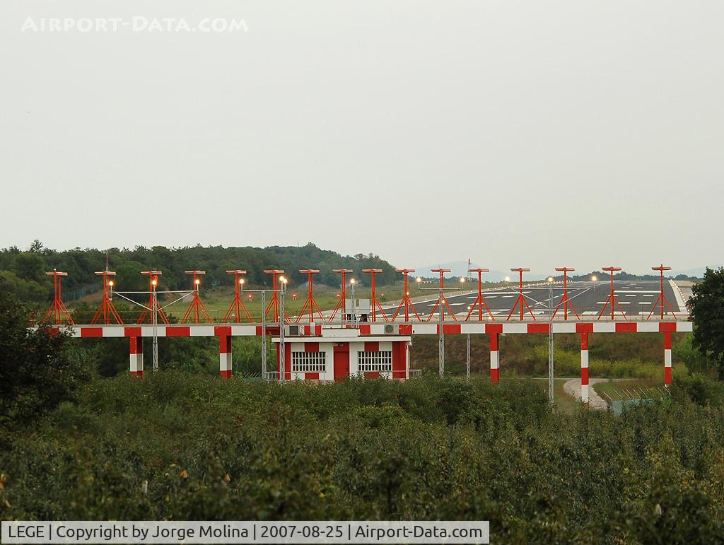 Girona-Costa Brava Airport, Girona Spain (LEGE) - ILS - RWY 02.