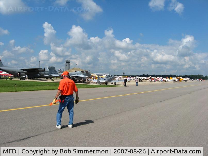 Mansfield Lahm Regional Airport (MFD) - EAA MERFI event.