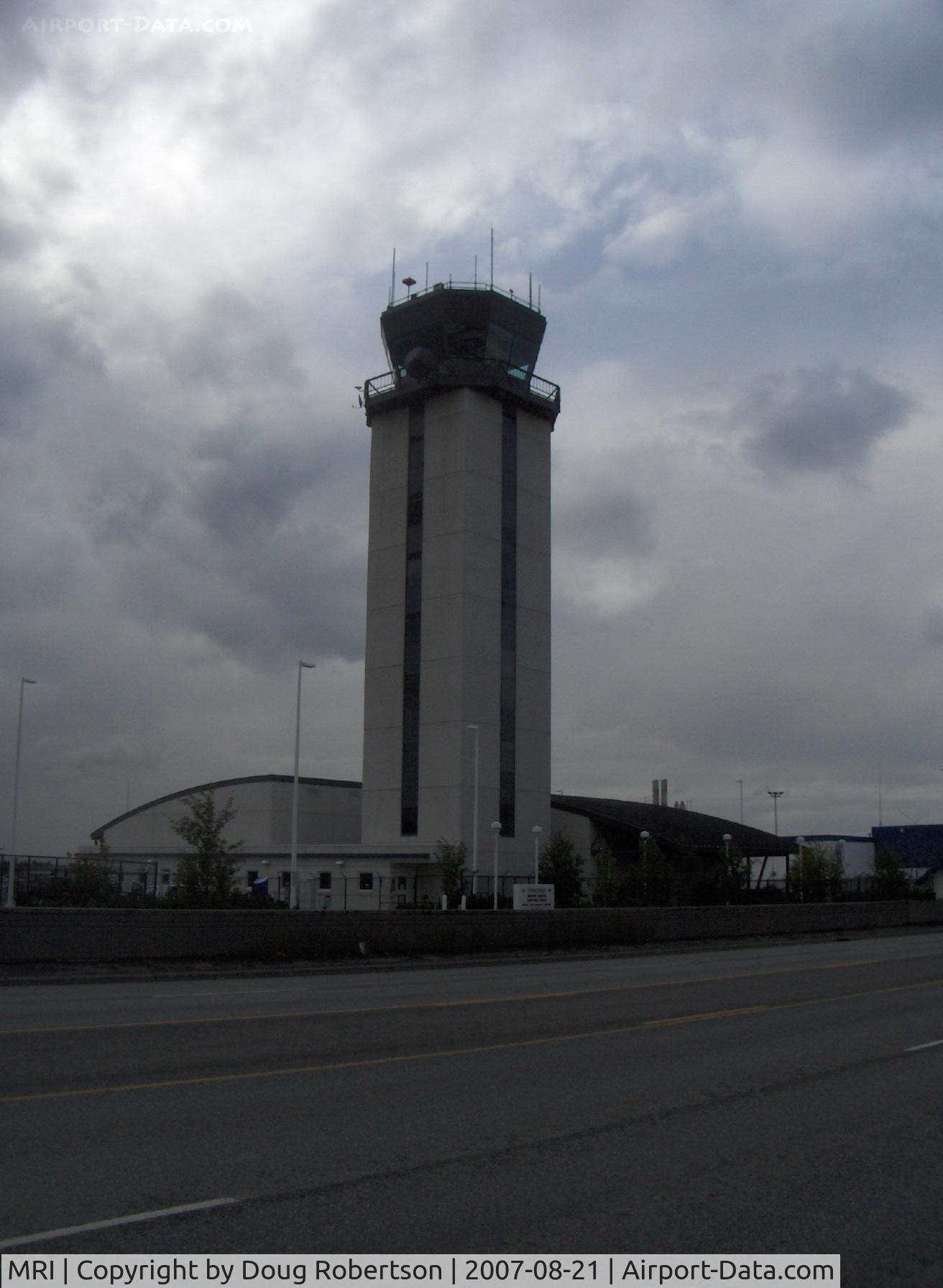 Merrill Field Airport (MRI) - Merrill Field, Anchorage, Alaska Air Traffic Control Tower