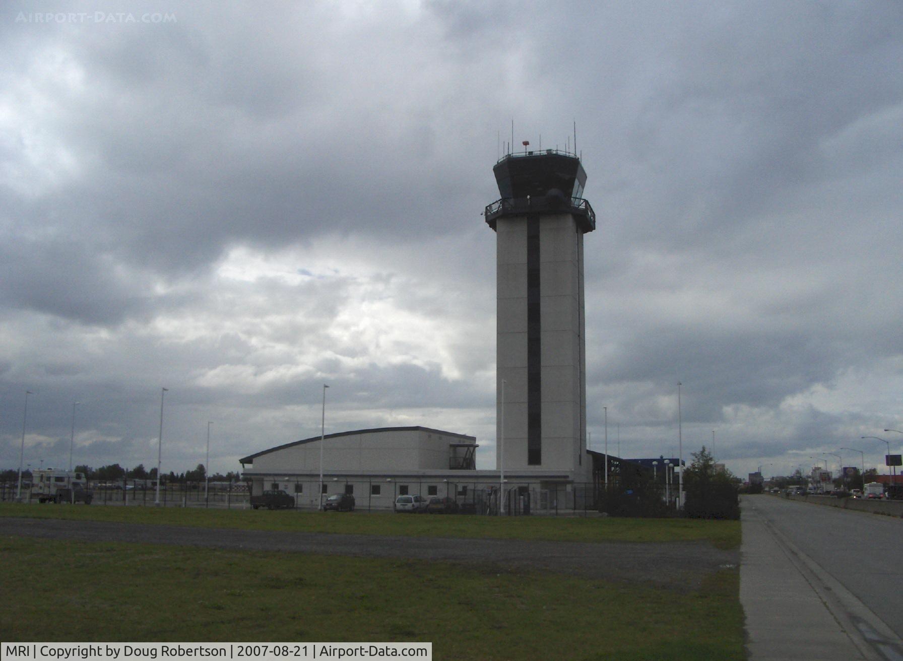 Merrill Field Airport (MRI) - Merrill Field, Anchorage, Alaska Air Traffic Control Tower