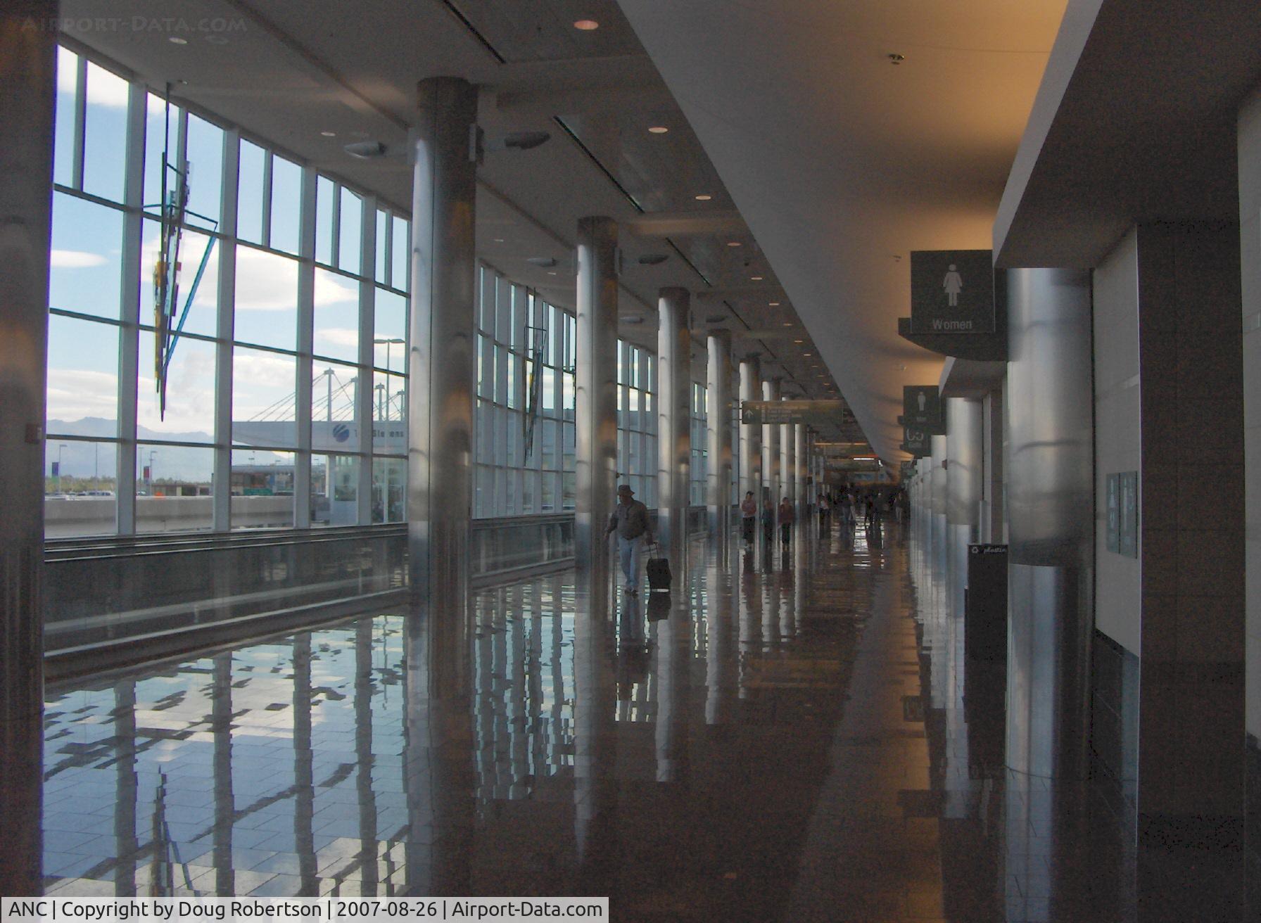 Ted Stevens Anchorage International Airport (ANC) - South Terminal C Concourse Pillars