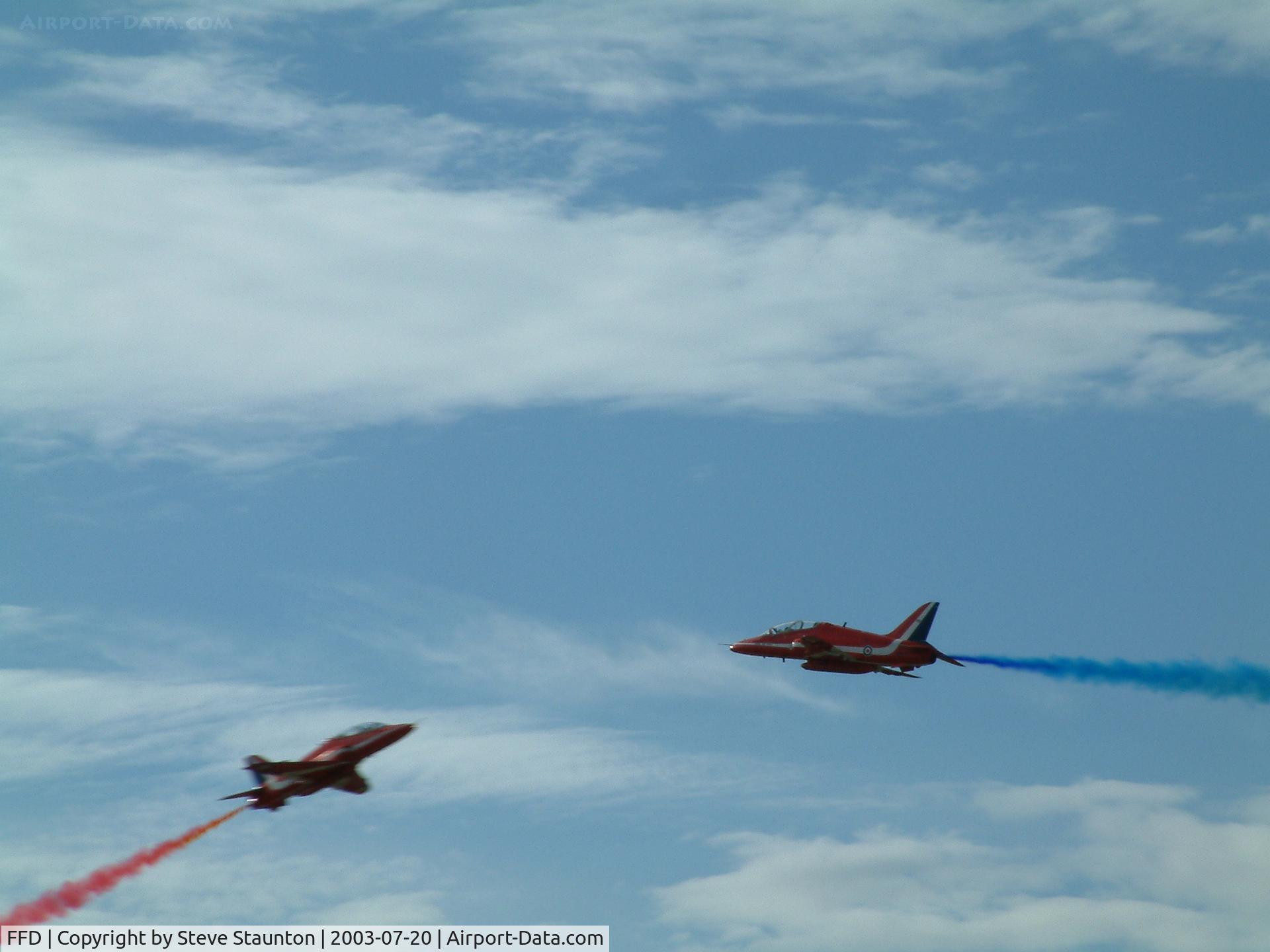 RAF Fairford Airport, Fairford, England United Kingdom (FFD) - Red Arrows @ Royal International Air Tattoo 2003