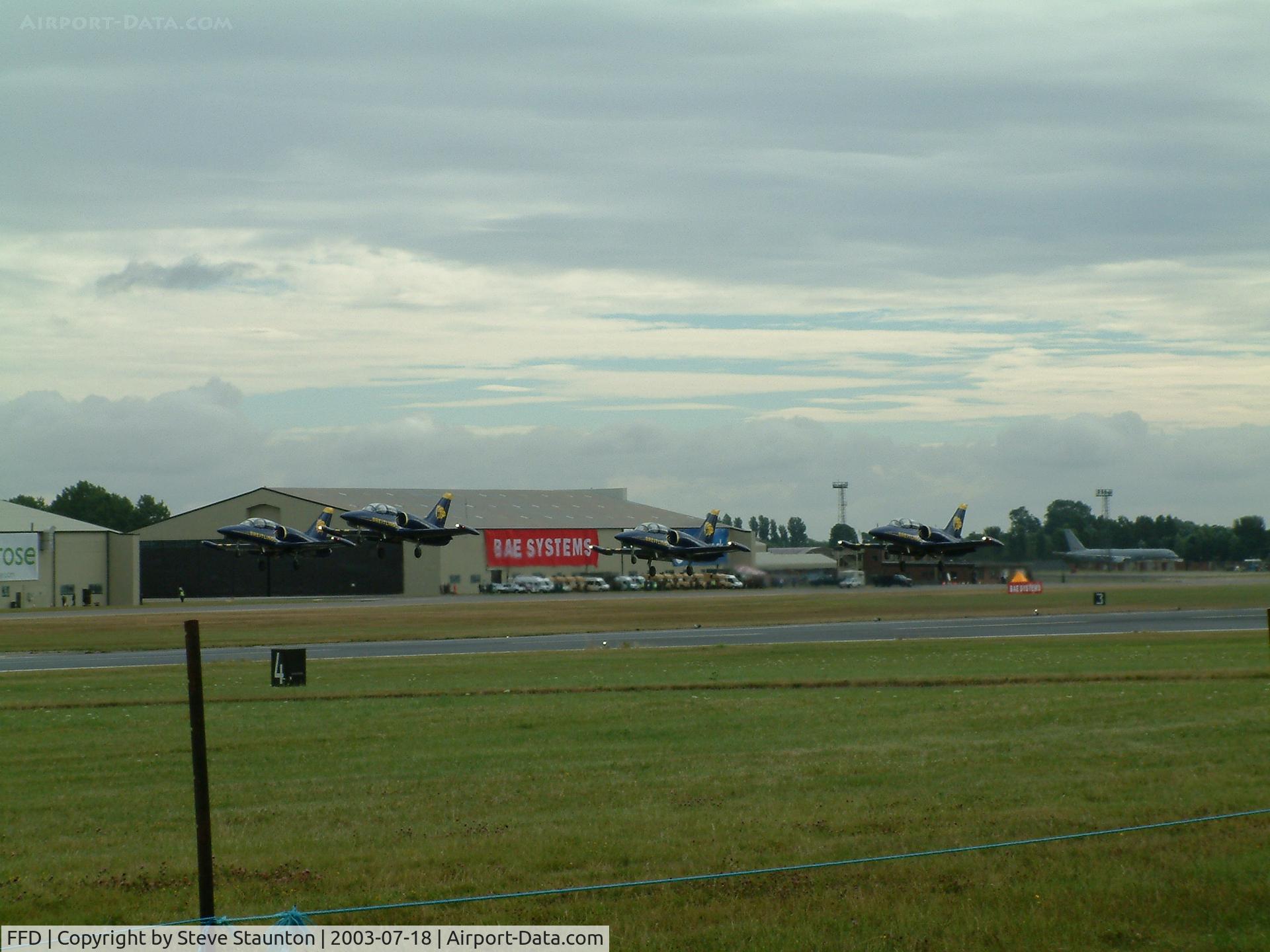 RAF Fairford Airport, Fairford, England United Kingdom (FFD) - Apache Jet Team @ Royal International Air Tattoo 2003