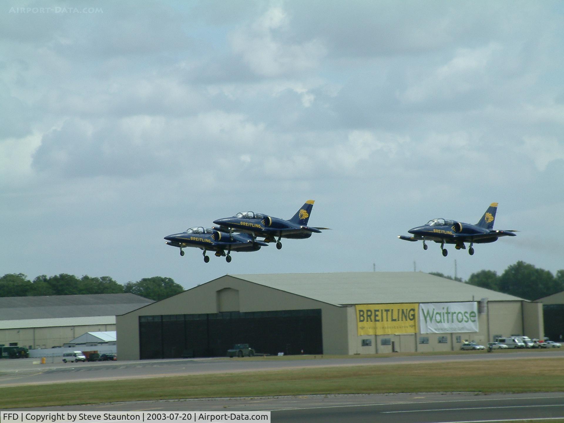 RAF Fairford Airport, Fairford, England United Kingdom (FFD) - Apache Jet Team @ Royal International Air Tattoo 2003