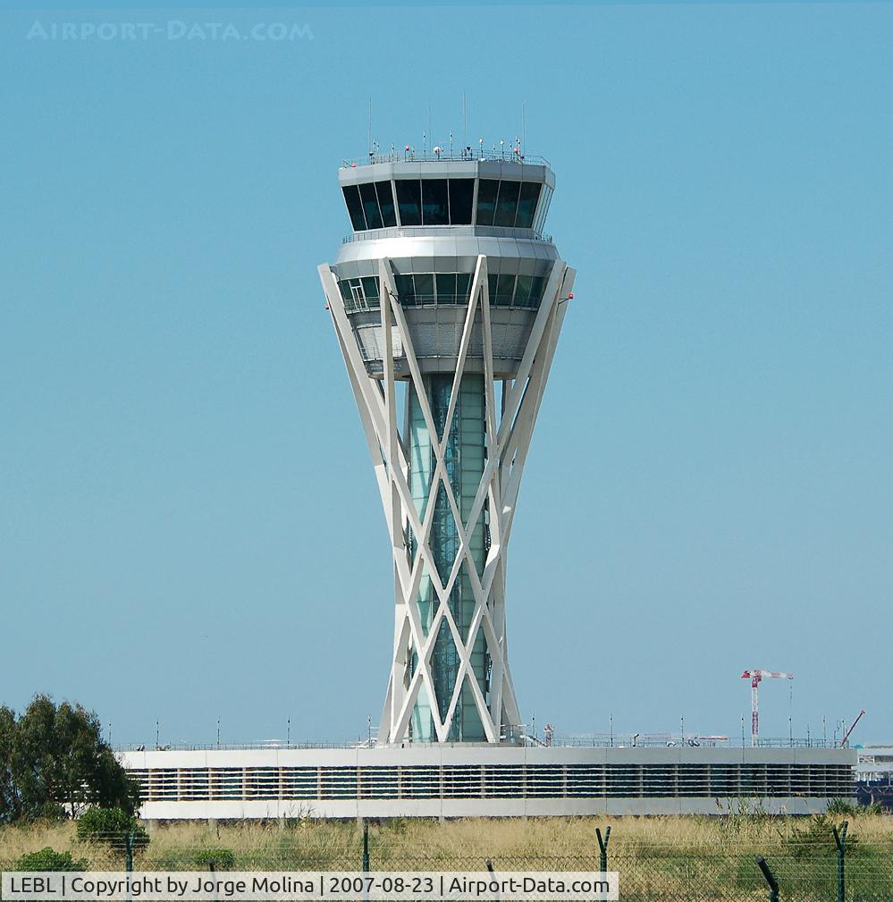 Barcelona International Airport, Barcelona Spain (LEBL) - ATC Tower - Barcelona Airport