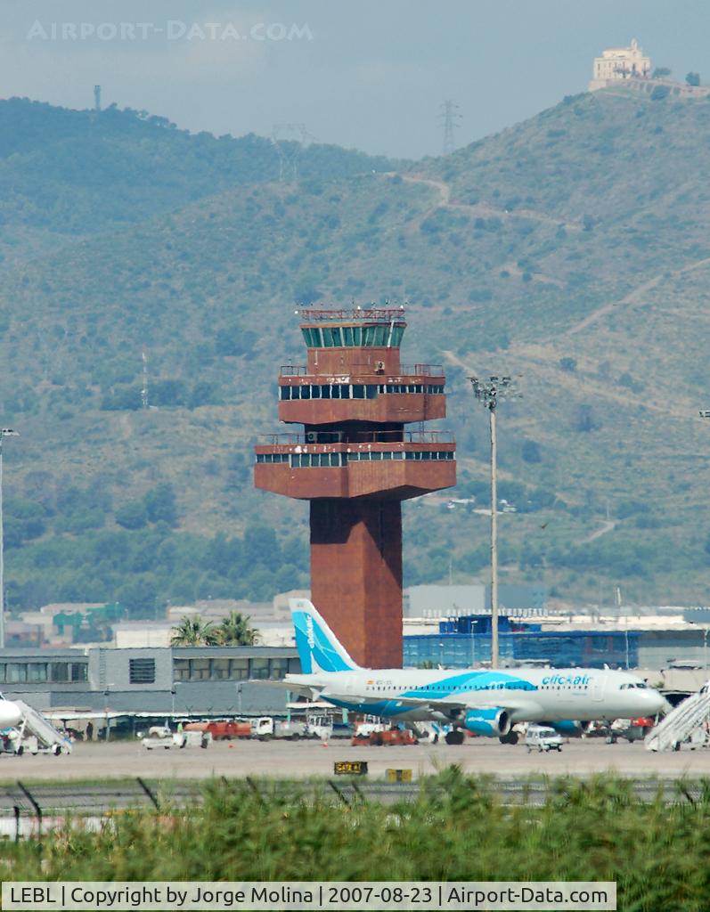Barcelona International Airport, Barcelona Spain (LEBL) - First ATC tower built in 1965, non operative today.