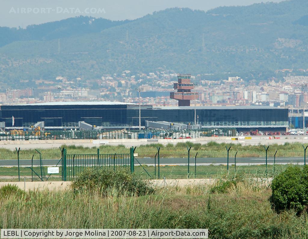 Barcelona International Airport, Barcelona Spain (LEBL) - BCN Airport - Terminal C, behind the old ATC Tower.