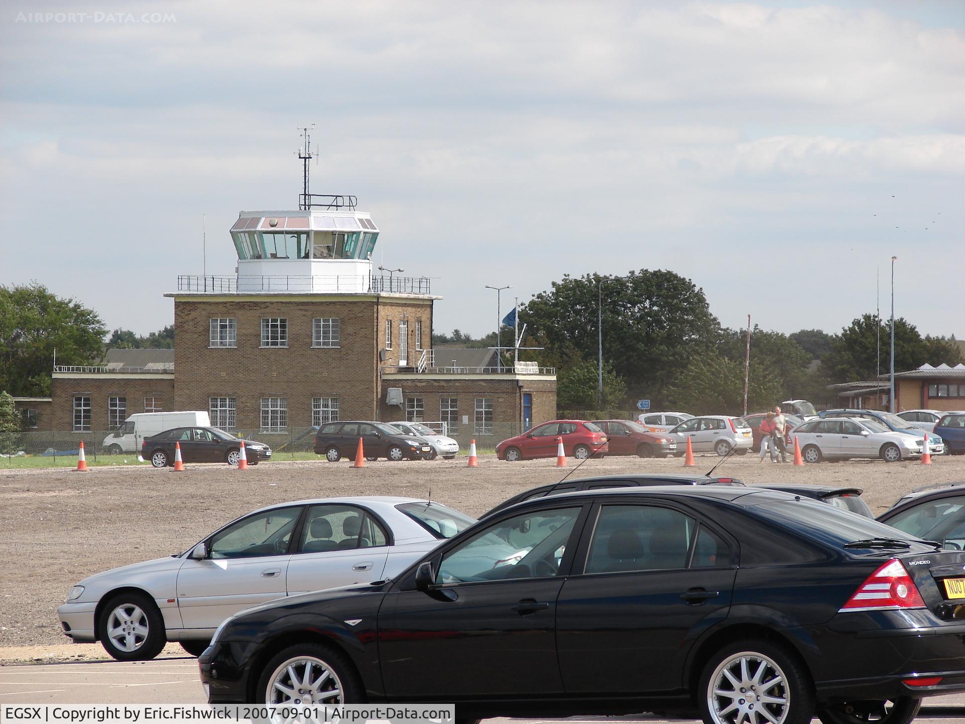 North Weald Airfield Airport, North Weald, England United Kingdom (EGSX) - 5. Control Tower at North Weald - on Market day !