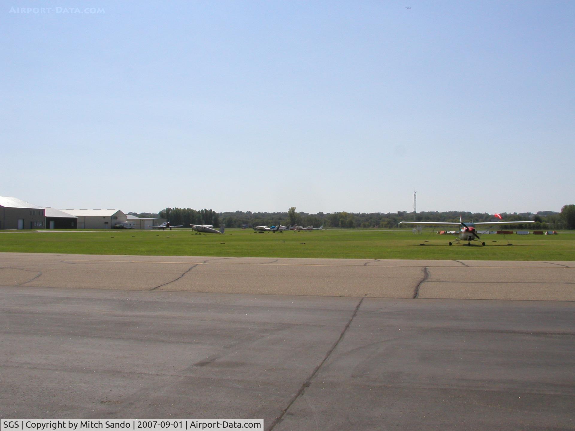 South St Paul Muni-richard E Fleming Fld Airport (SGS) - South St. Paul Municipal Airport, home to the Minnesota Wing of the Commemorative Air Force.