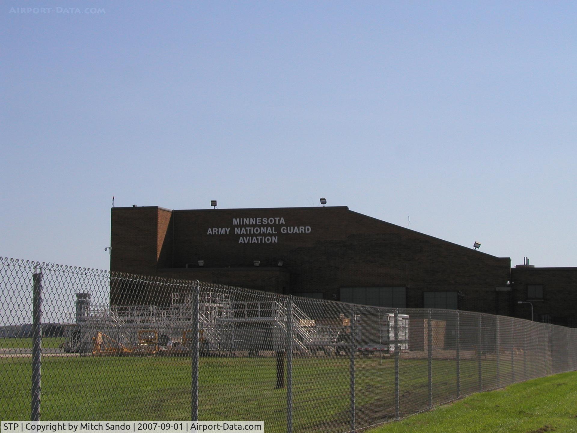 St Paul Downtown Holman Fld Airport (STP) - Home to the UH-60 Blackhawk and the CH-47 Chinook.