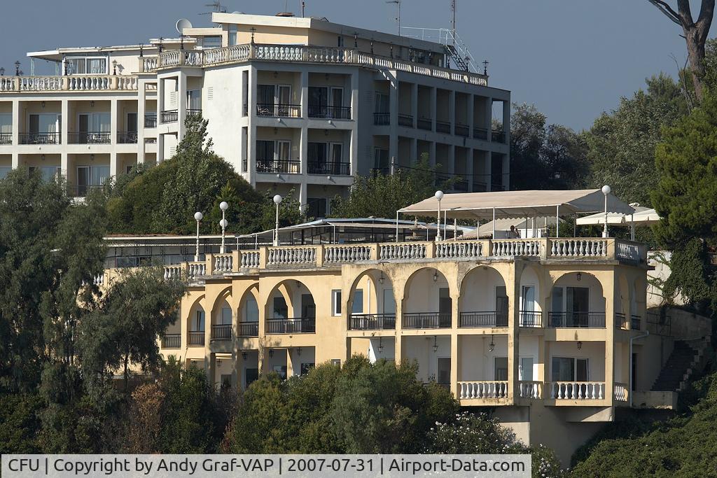 Ioannis Kapodistrias International Airport, Corfu (Kerkyra, Kerkira) Greece (CFU) - The unoffical visitor center of Corfu Airport.