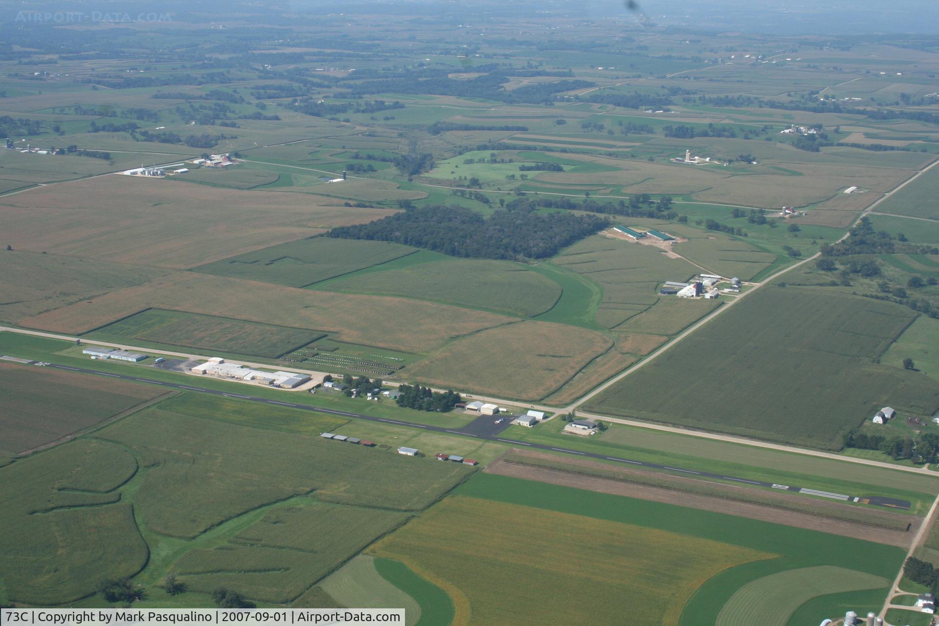 Lancaster Municipal Airport (73C) - Lancaster, WI