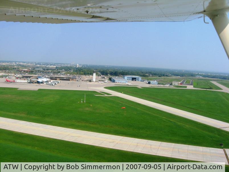 Outagamie County Regional Airport (ATW) - Departing 21, looking east