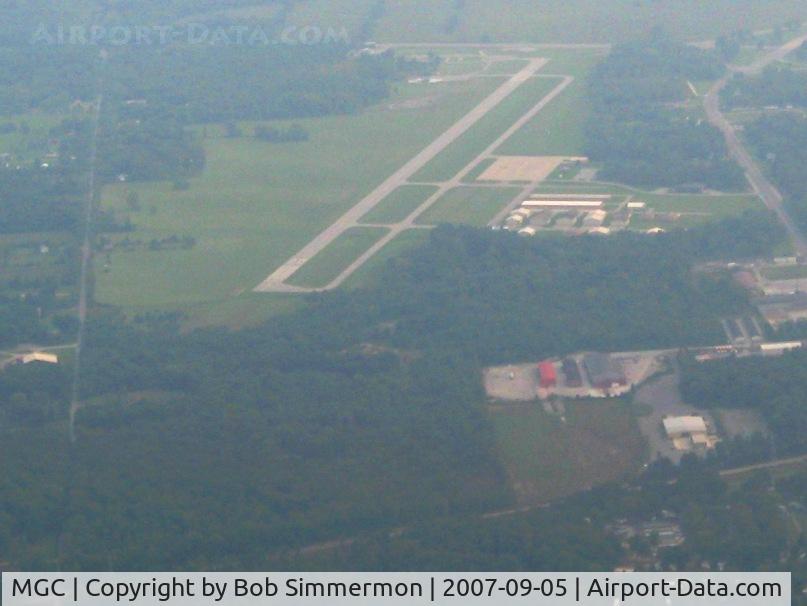 Michigan City Muni-phillips Field Airport (MGC) - Looking SW from 3500'