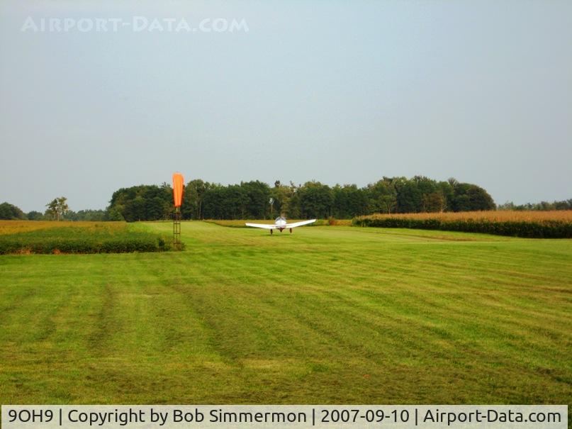Forest Field Airport (9OH9) - N132BN departing on RWY 9.