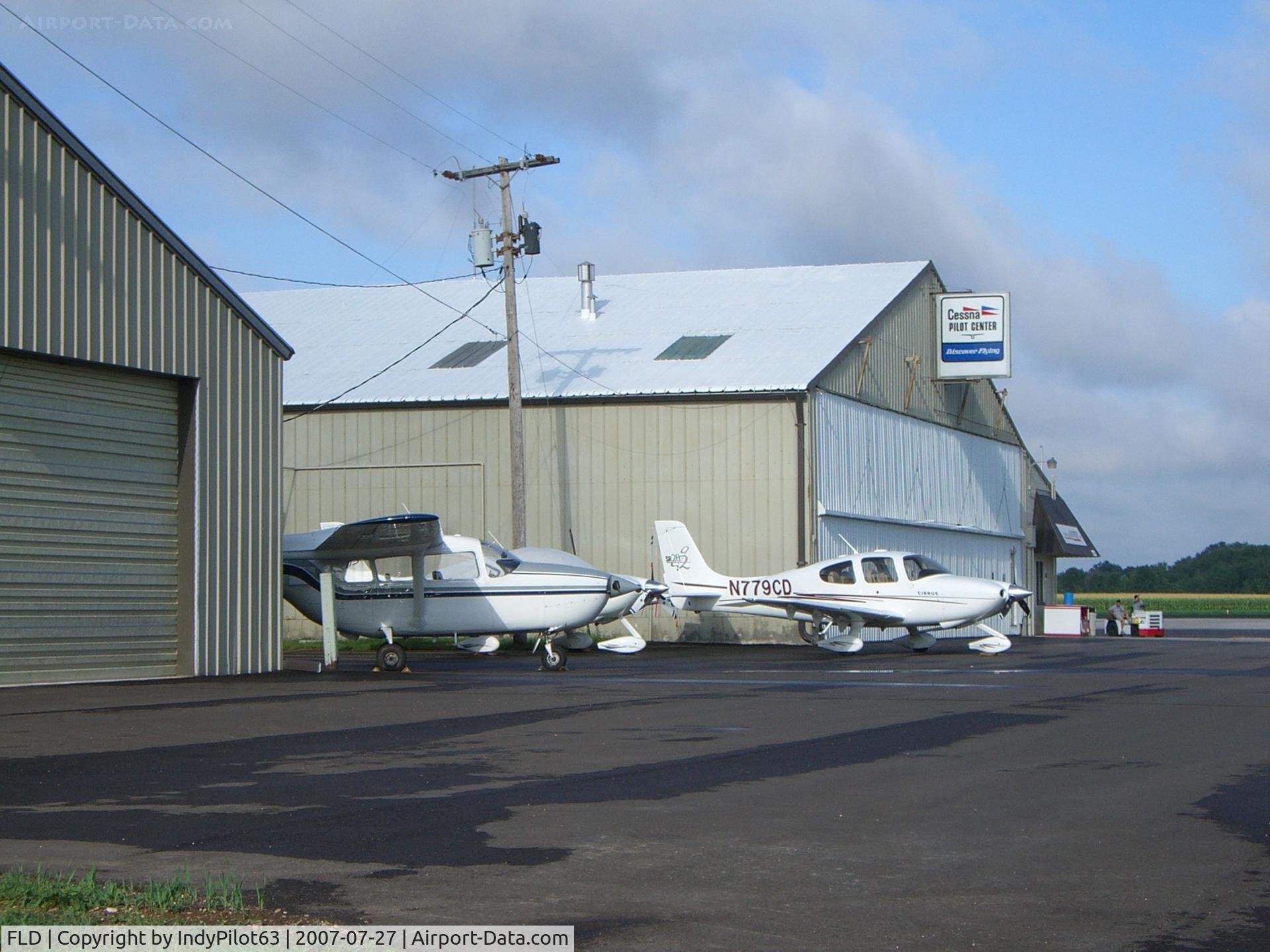 Fond Du Lac County Airport (FLD) - Stopped by FLD on the way to Oshkosh