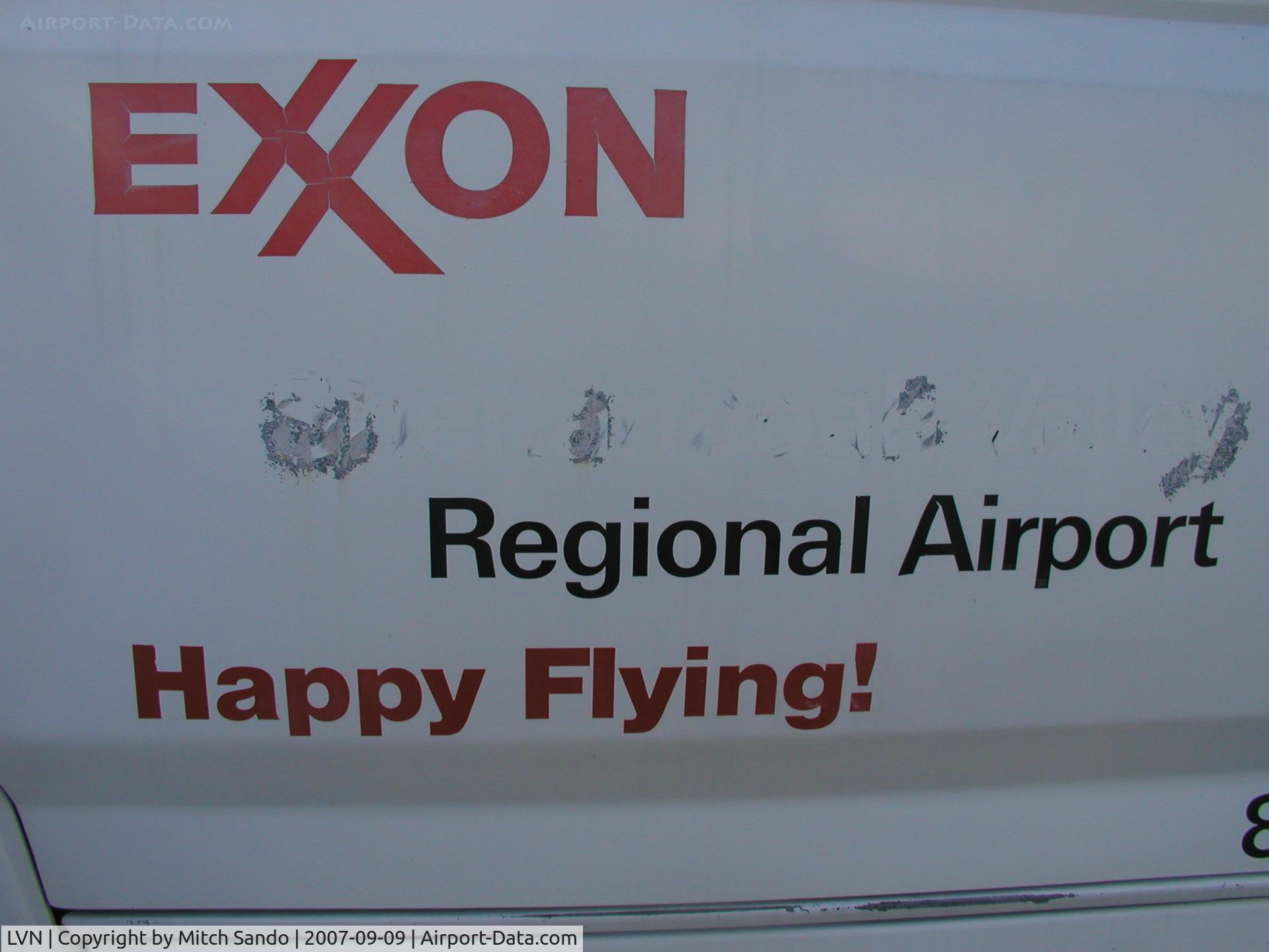 Airlake Airport (LVN) - This fuel truck was once at the Shenandoah Valley Regional Airport (SHD) in Weyers Cave, VA.