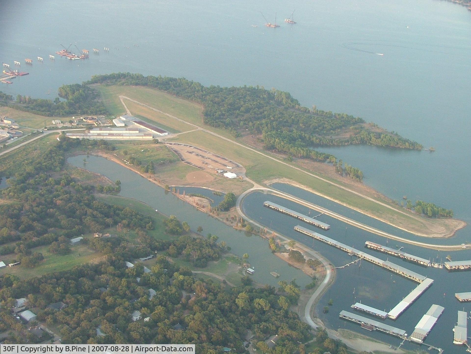 Lakeview Airport (30F) - Recent photo looking down