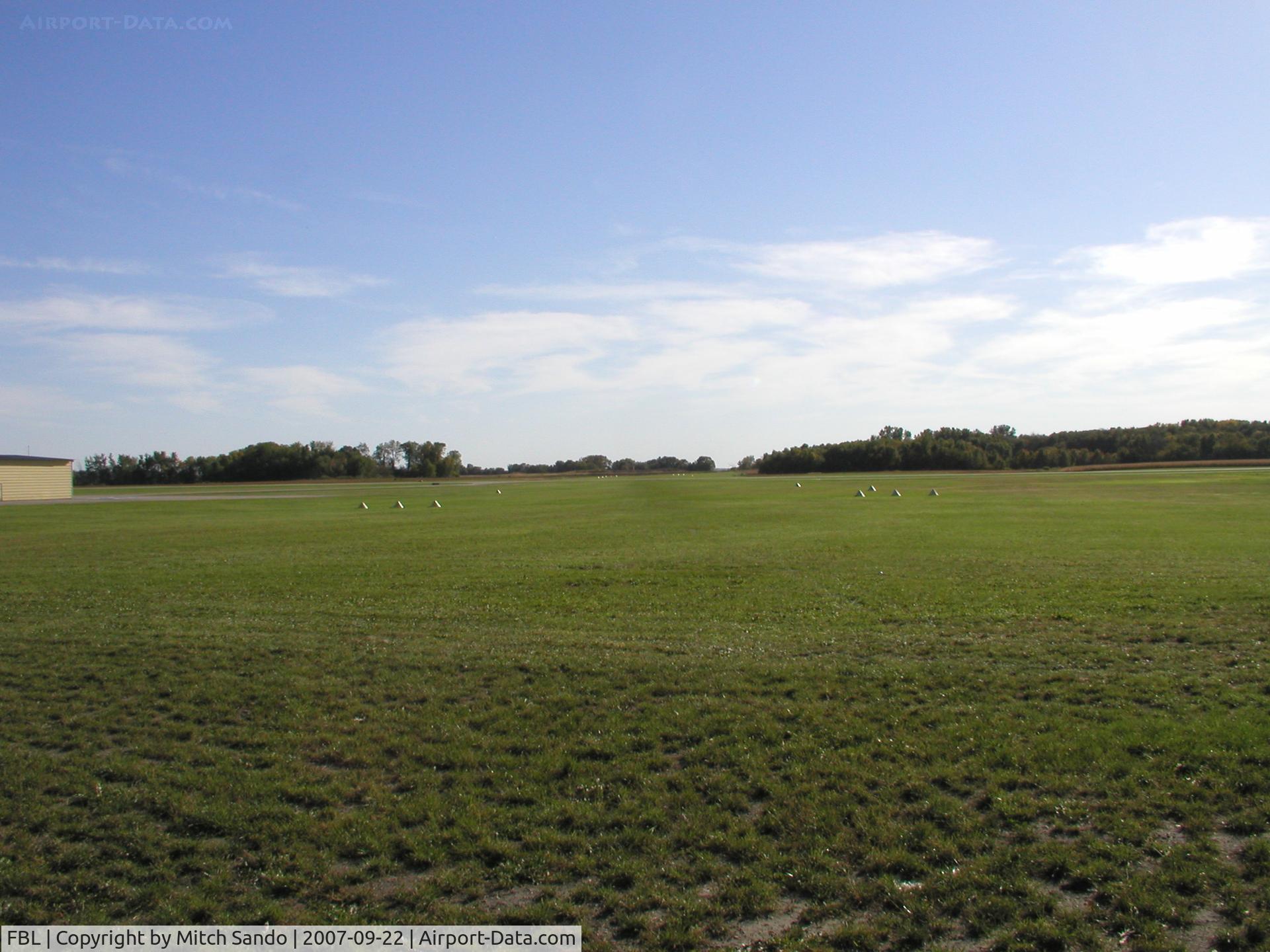 Faribault Municipal Airport (FBL) - Looking down Runway 20.