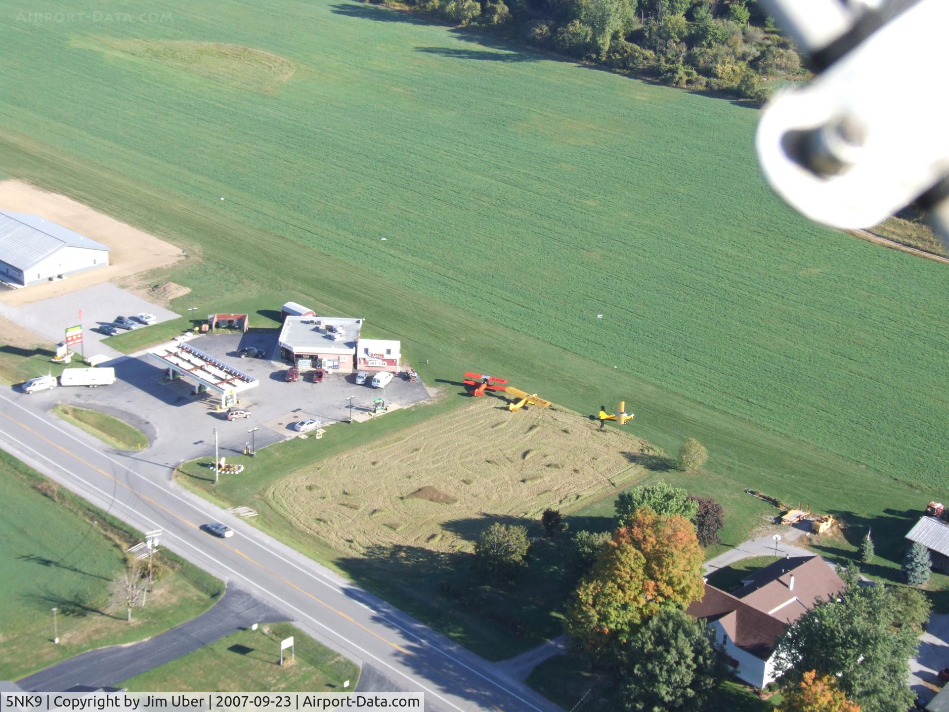 Treichler Farm Airport (5NK9) - Sunday Morning at Dan's Kwik-Fill (Strykersville, NY) (near 5NK9) N42.71050/W078.45309
