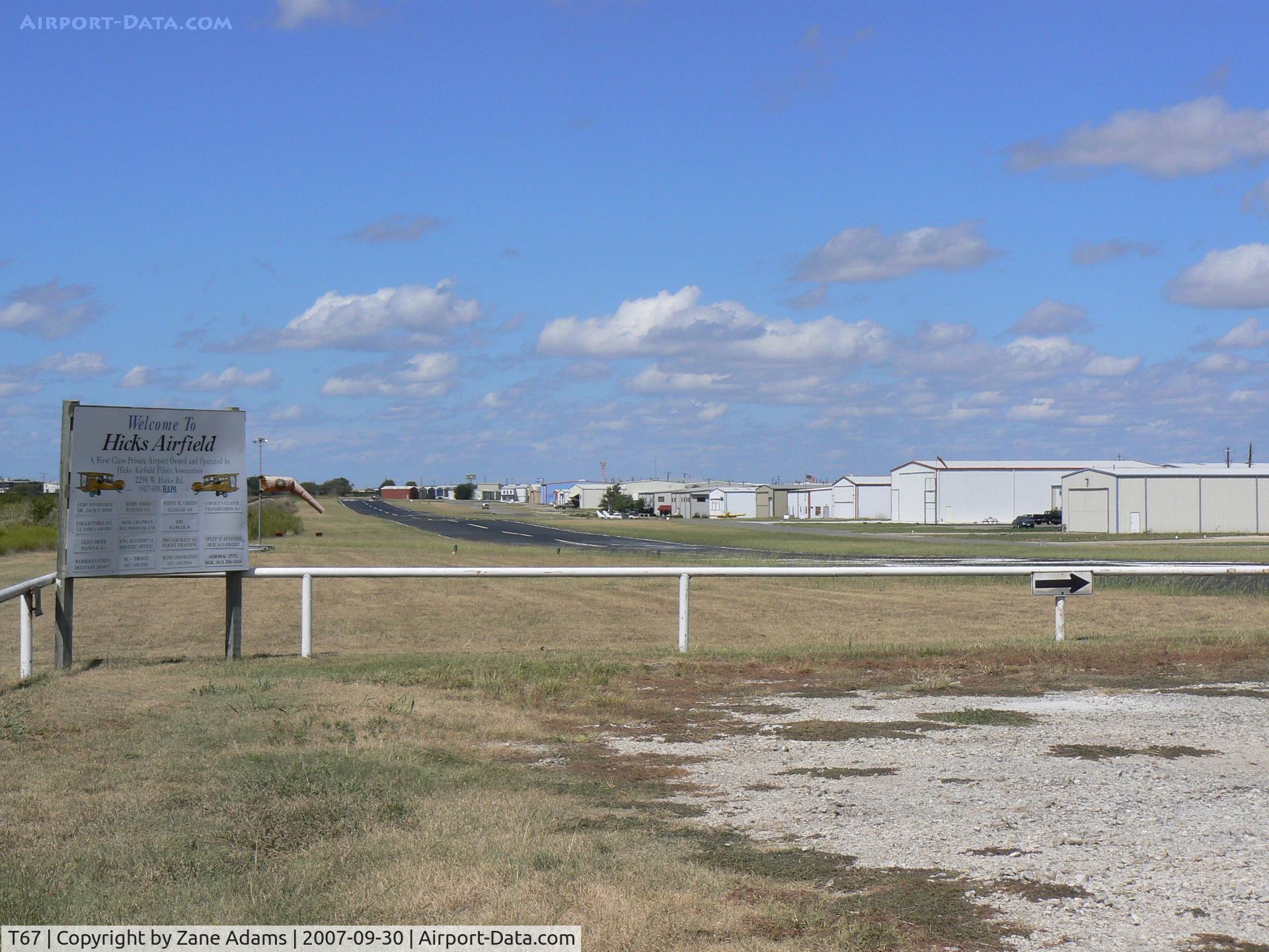 Hicks Airfield Airport (T67) - Hicks Field - Ft. Worth, TX
