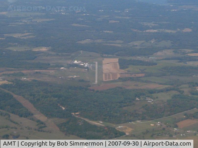 Alexander Salamon Airport (AMT) - View from 4500'