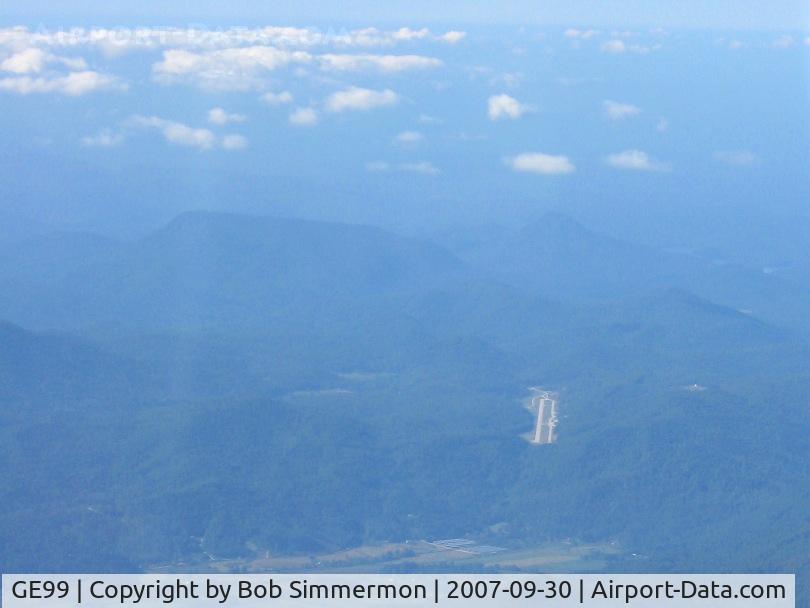 Heaven's Landing Airport (GE99) - Looking SW from 8000'
