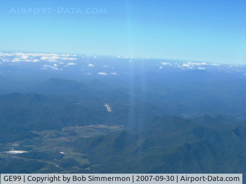 Heaven's Landing Airport (GE99) - Looking SW from 8000'