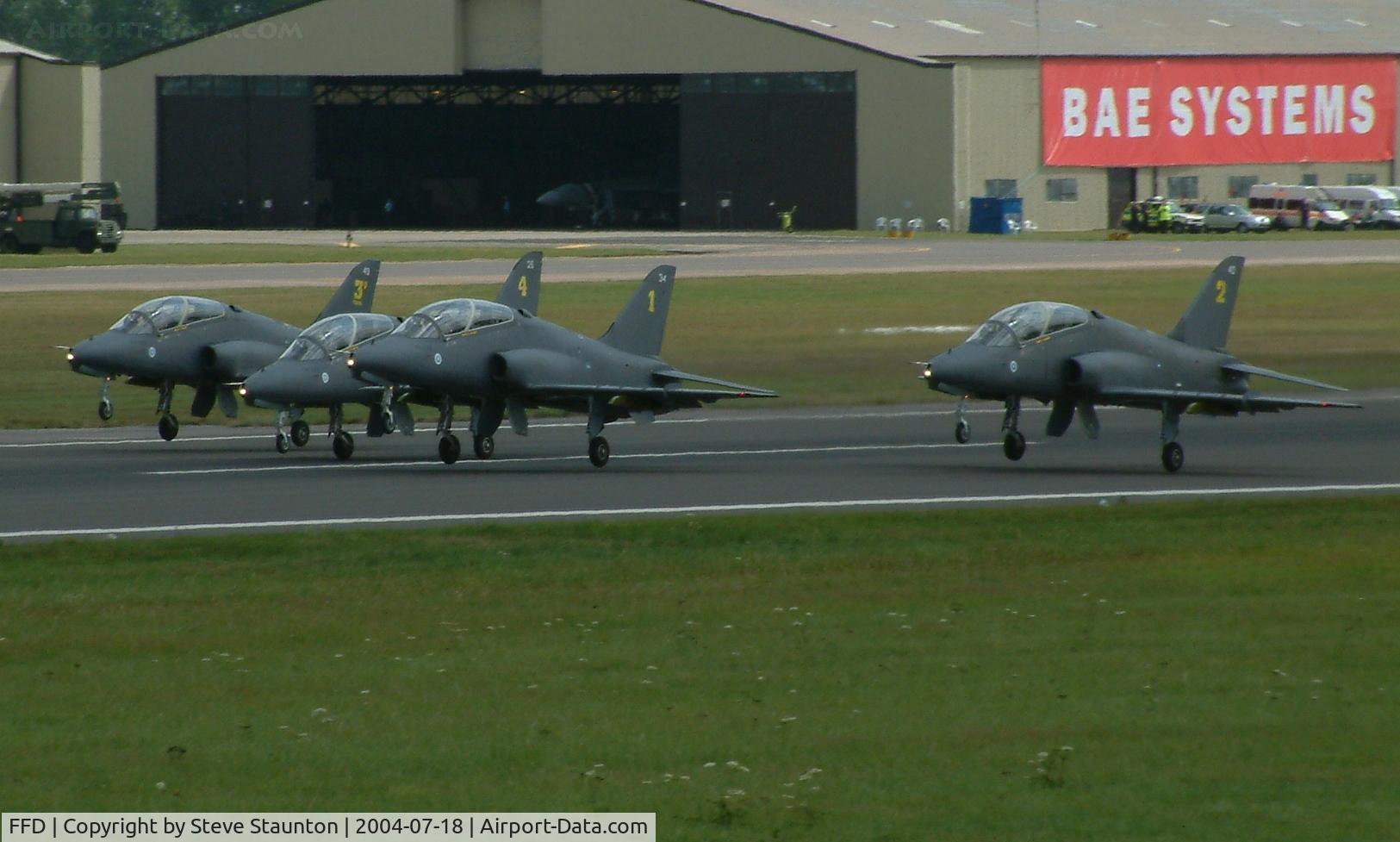 RAF Fairford Airport, Fairford, England United Kingdom (FFD) - Midnight Hawks at Royal International Air Tattoo 2004