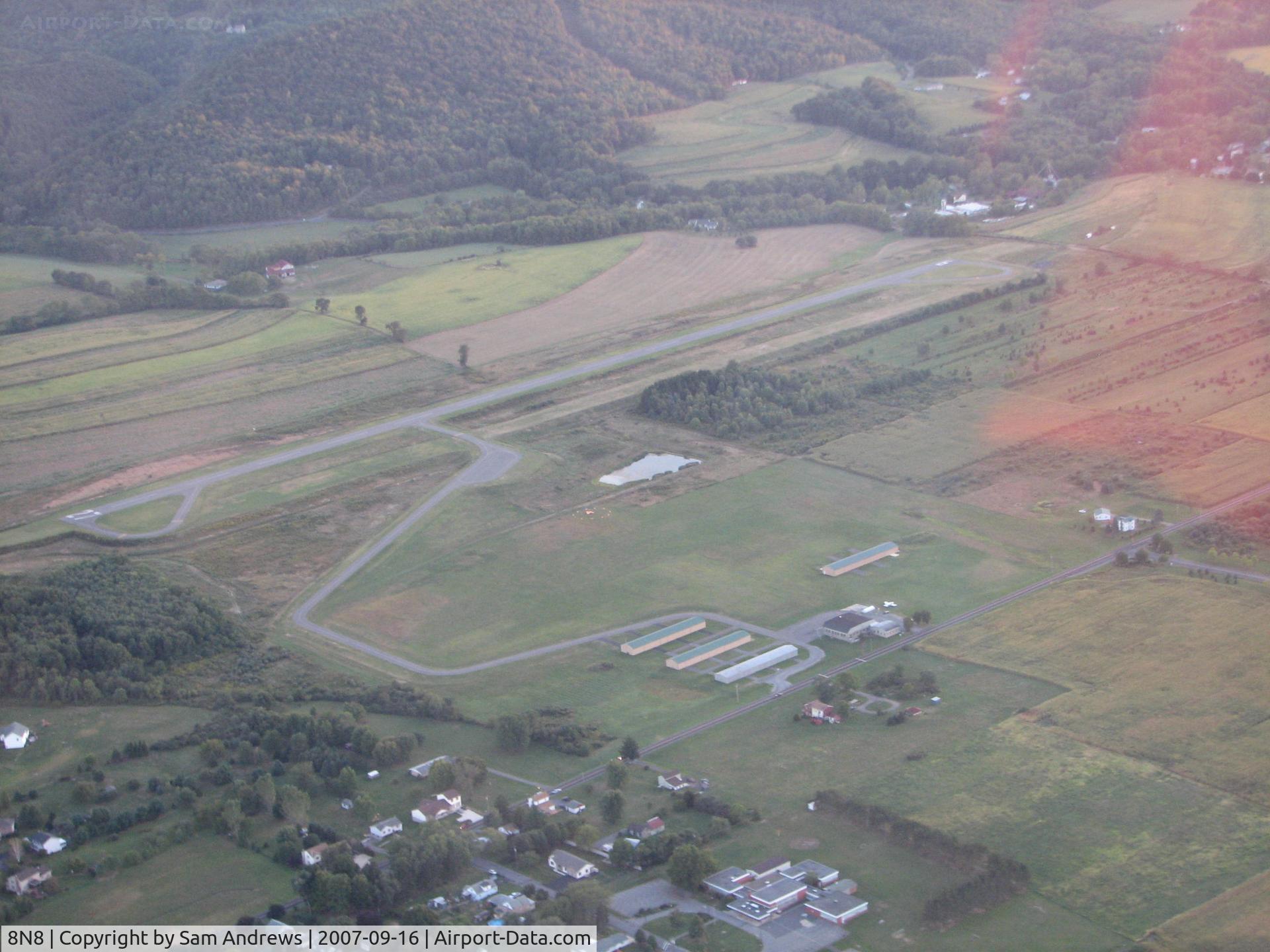 Danville Airport (8N8) - This is the most recent pic that I know of.  Not real clear it was taken from Cherokee