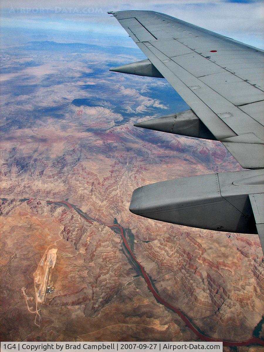 Grand Canyon West Airport (1G4) - Grand Canyon West Airport: Peach Springs, Arizona / At least a couple of miles high!
