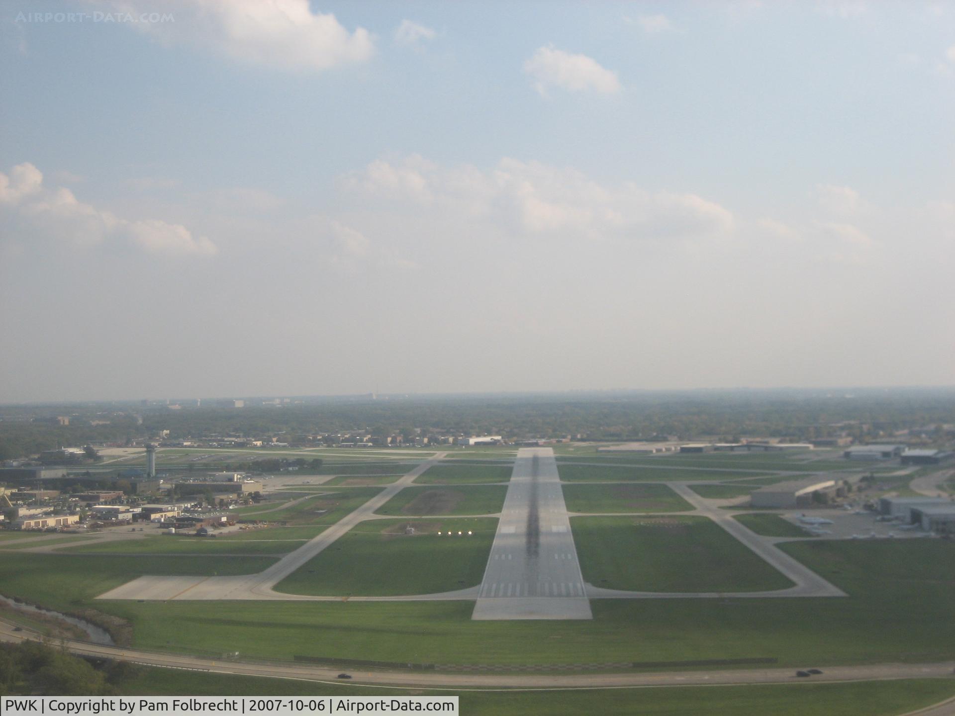 Chicago Executive Airport (PWK) - Short Final to Runway 16