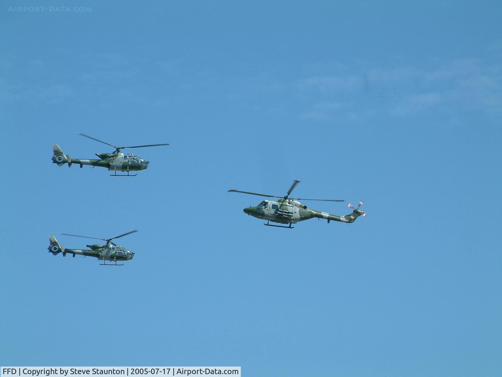 RAF Fairford Airport, Fairford, England United Kingdom (FFD) - Blue Eagles at Royal International Air Tattoo 2005