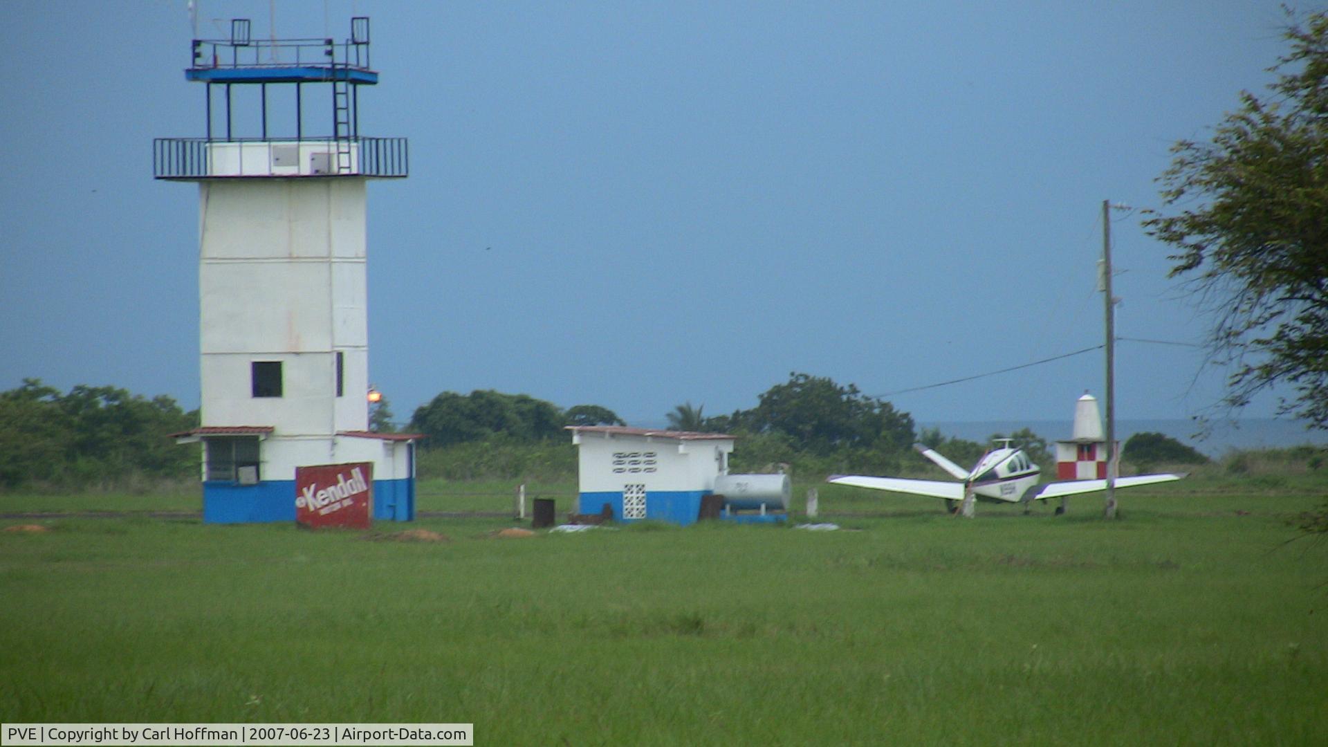 Beech River Regional Airport (PVE) - N99H at Rio Hato, Panama. Airport has no IATA code.