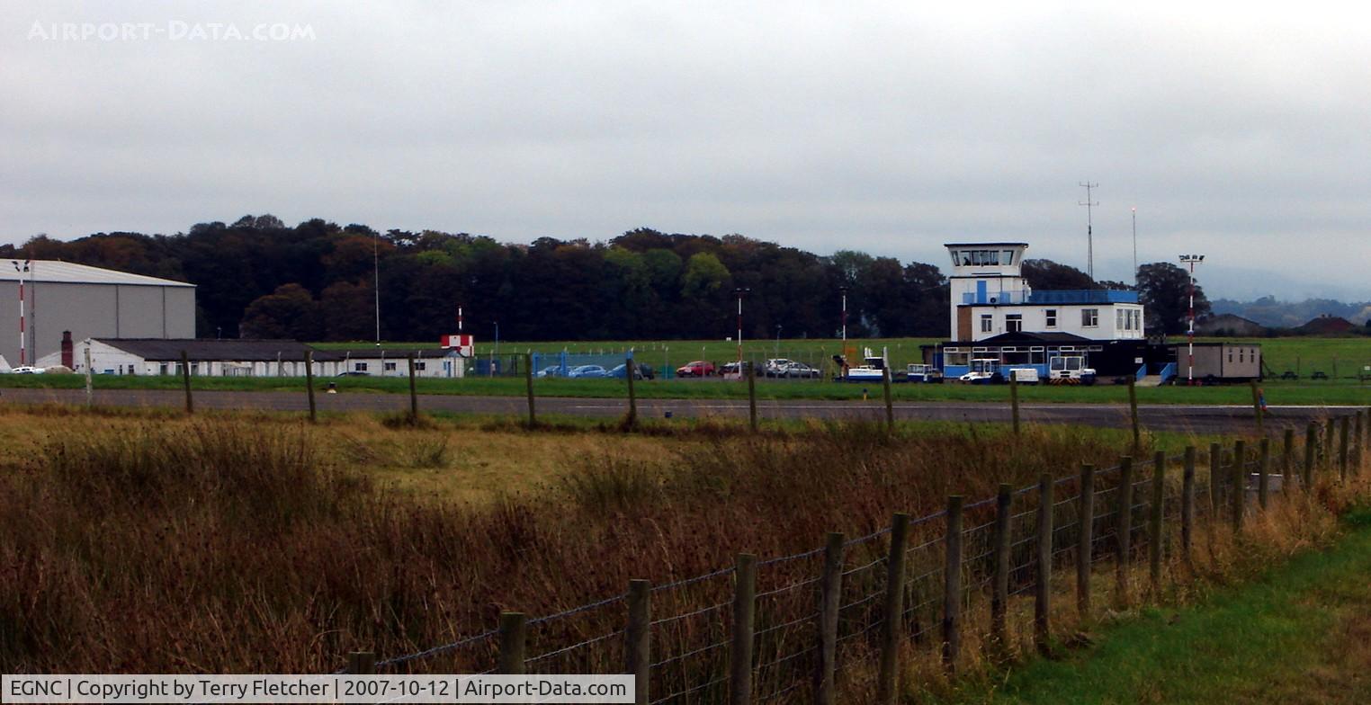 Carlisle Airport, Carlisle, England United Kingdom (EGNC) - Carlisle Airport viewed from the north