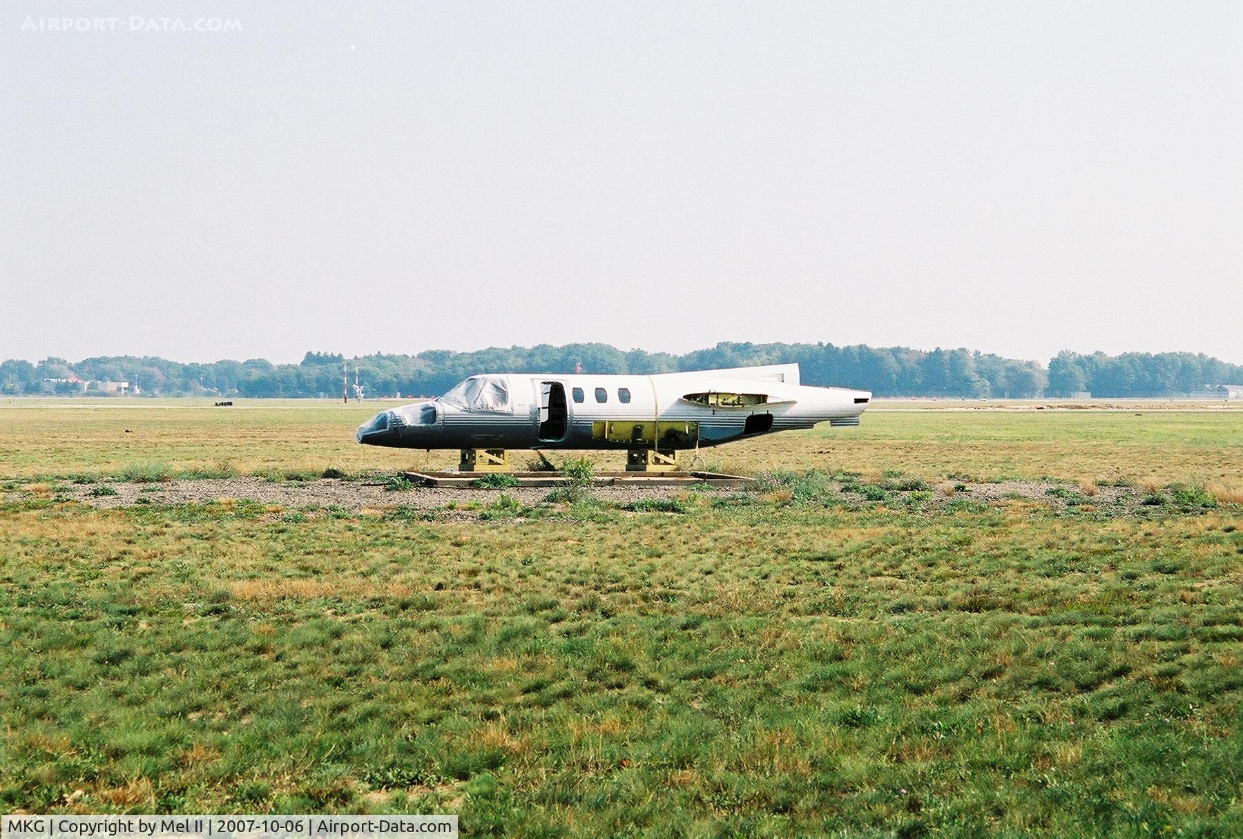 Muskegon County Airport (MKG) - Sitting out in the field @ Muskegon County Airport