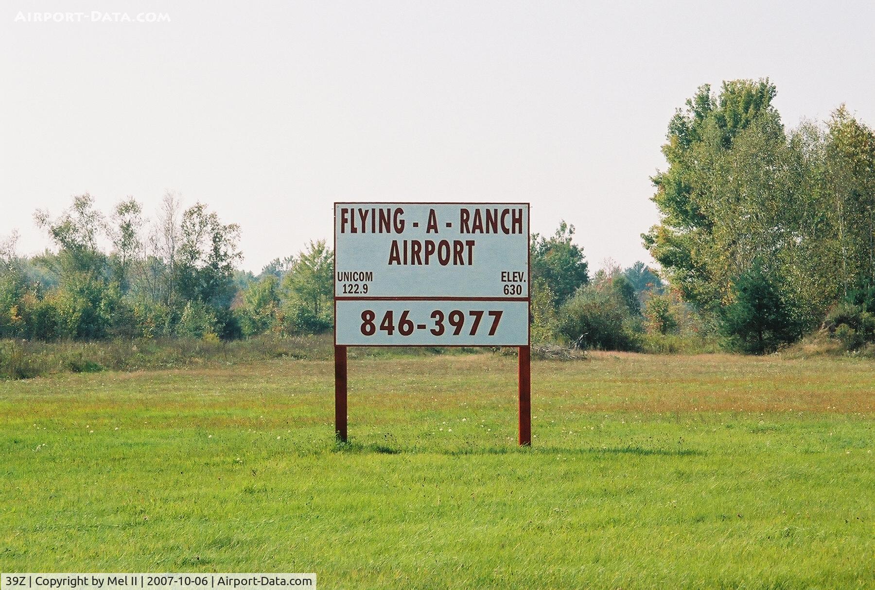 Flying-a-ranch Airport (39Z) - Flying-A-Ranch Airport