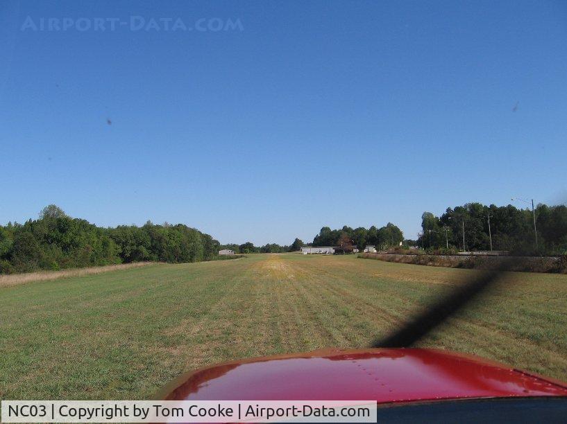 Darr Field Airport (NC03) - departing 13