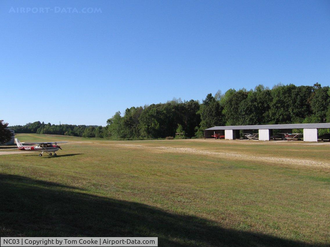 Darr Field Airport (NC03) - looking north