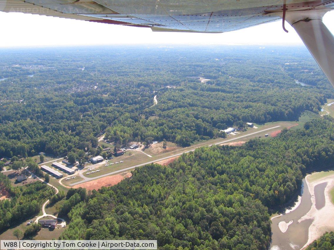 Air Harbor Airport (W88) - turning downwind for runway 9