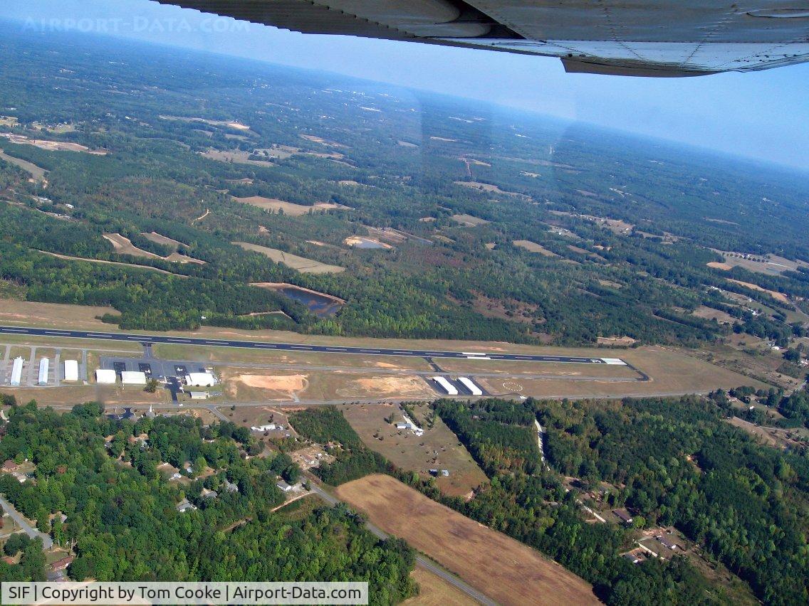 Rockingham County Nc Shiloh Airport (SIF) - downwind 31