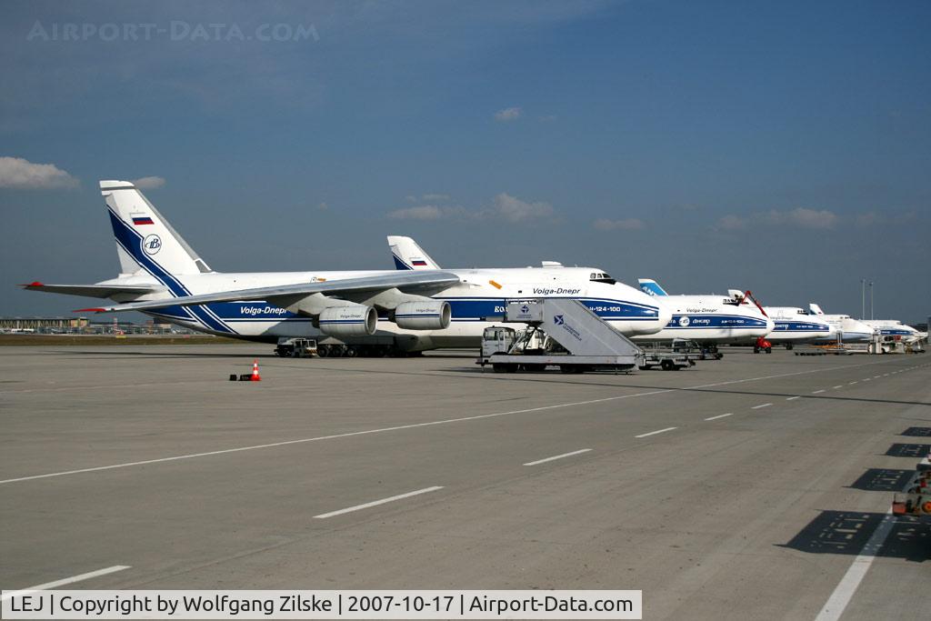 Leipzig/Halle Airport, Leipzig/Halle Germany (LEJ) - 5 x AN 124