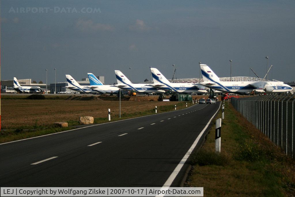 Leipzig/Halle Airport, Leipzig/Halle Germany (LEJ) - 6 x AN 124